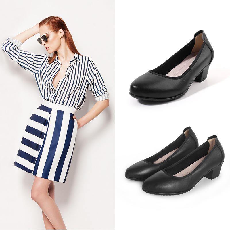 Work Professional Women's Shoe - Leather Work Flats Women 리뷰 및 가격