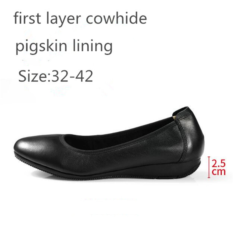 Work Professional Women's Shoe - Leather Work Flats Women 리뷰 및 가격