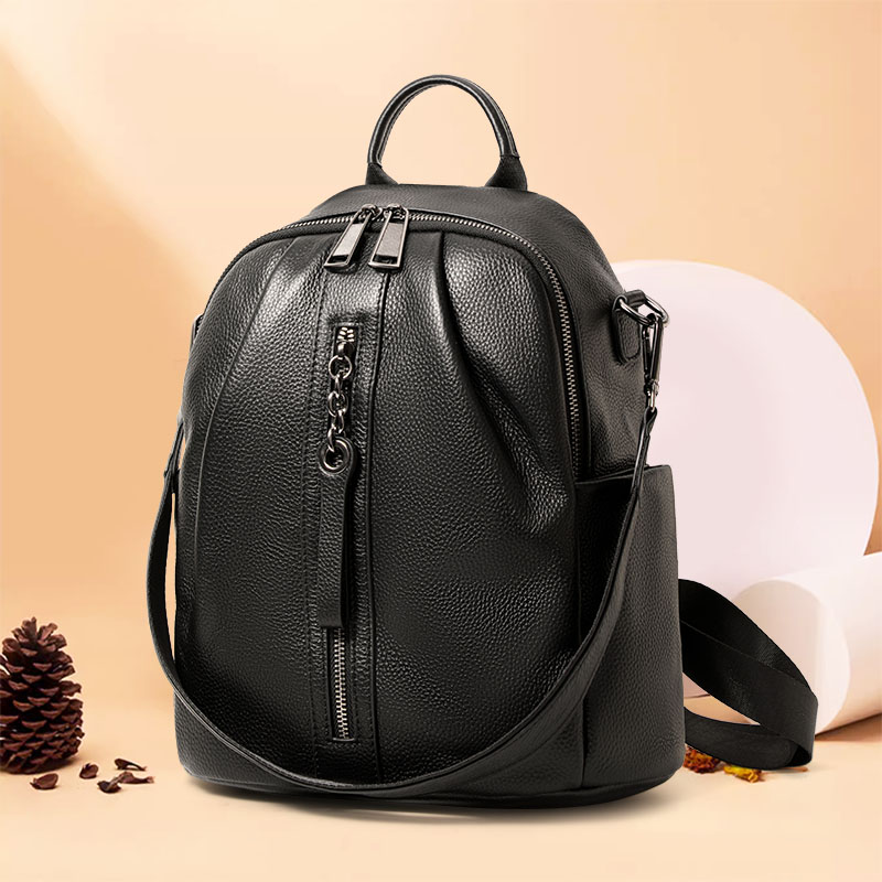 Genuine Cowhide Anti Theft Bac - Leather Work Rucksack 리뷰 및 가격