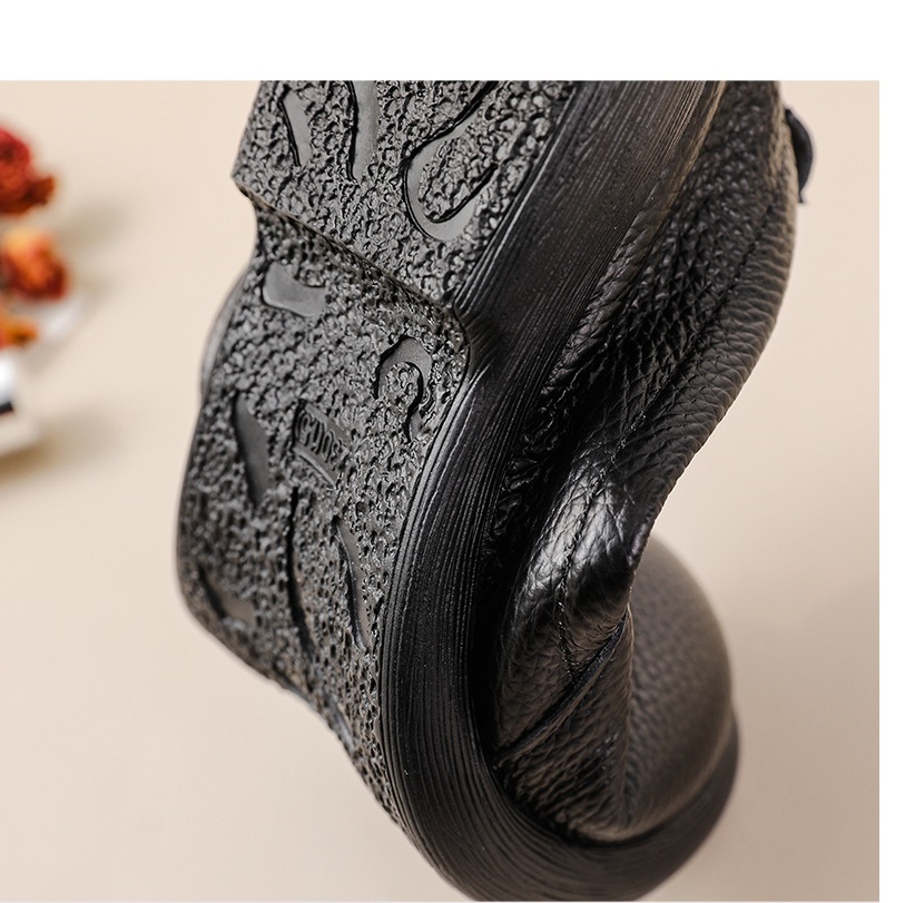 2025 Genuine Leather Loafers W - Leather Work Flats Women 리뷰 및 가격
