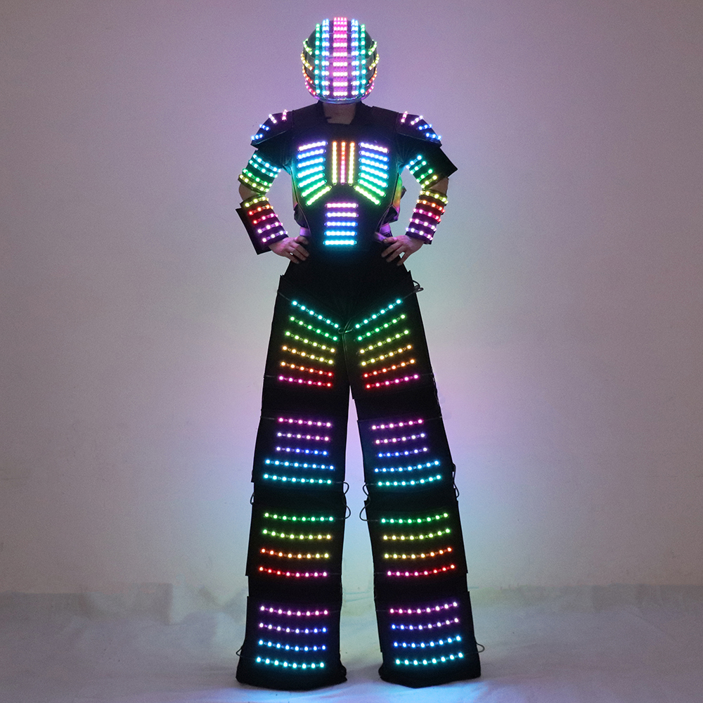 Full Color Smart Pixel LED Rob - Leather Work Jacket 리뷰 및 가격